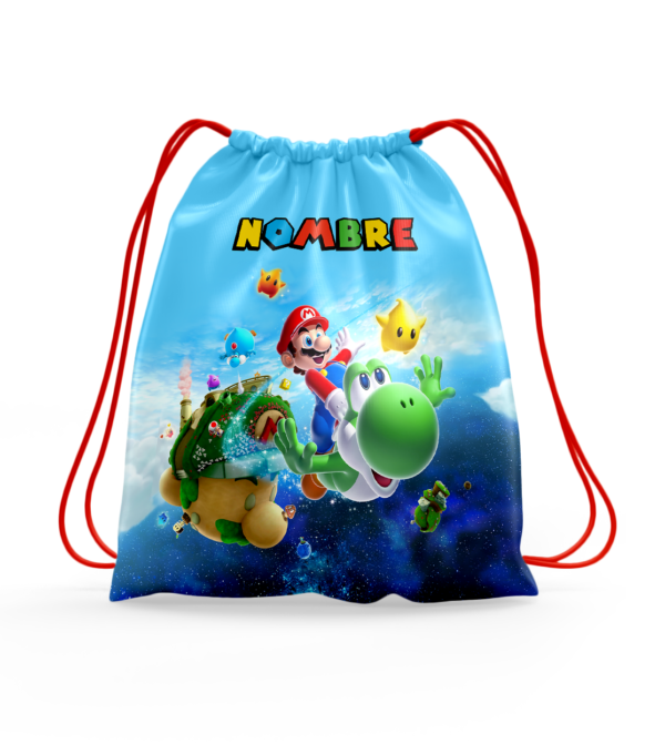 Bolsos personalizados Mario Bros para fiesta infantil Guayaquil Ecuador