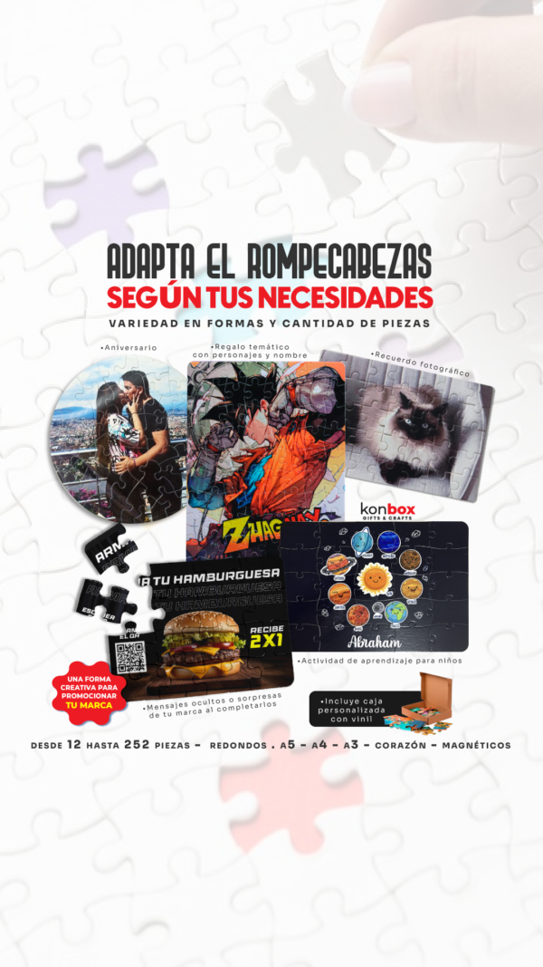 Rompecabezas personalizados Guayaquil Ecuador